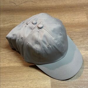 5 - Cricut Men's Gray Baseball Cap Sublimation